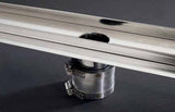 Quartz Linear Drain Clad Flexible Coupling
