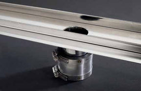 Quartz Linear Drain Clad Flexible Coupling