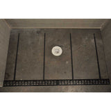 Pre Pitch Extra Float Stick installed in shower floor