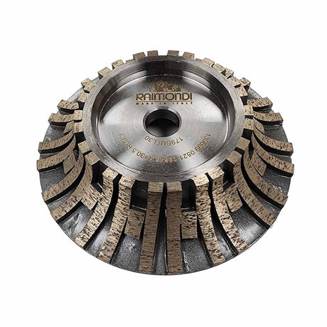 Raimondi BDW114S1 Step 1 continuous diamond wheel for 30mm half bullnose