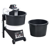 Raimondi IPERBET power mixer with rotating 12 gallon bucket for thinset and mortar