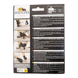 Raimondi wet drilling diamond bit for tile installation showing product images, instructions in Spanish and English, and a small product diagram on a white background.