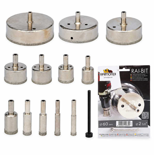 Raimondi Rai Bit complete product list diamond drill bit for granite and marble