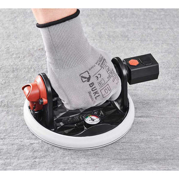 Heavy duty battery powered vacuum suction cup for tile slab and stone transportation