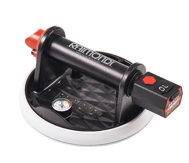 Raimondi RV BATTERY+ battery vacuum suction cup for large format porcelain tile installation