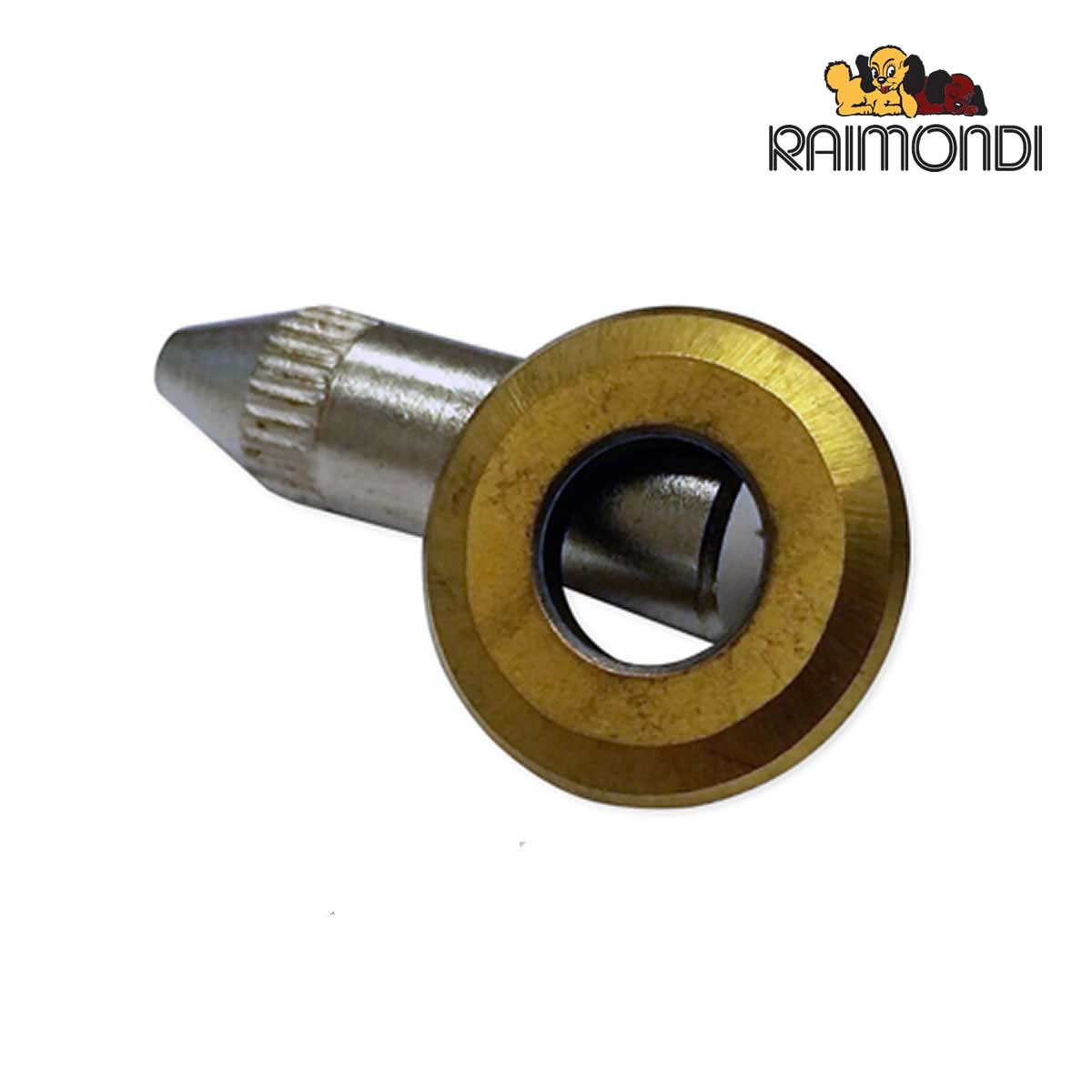 Raimondi replacement titanium scoring wheel with spindle