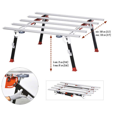 Raimondi BigFoot XXL Workbench For Large Format Tiles - TCWBXXLBF