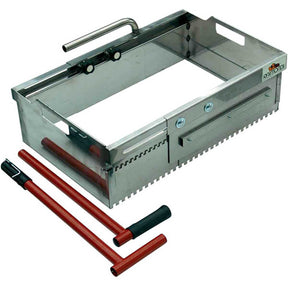 Raimondi COLOMBO thinset adhesive spreader for large format porcelain and ceramic tile installation