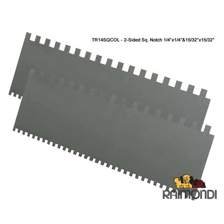Raimondi replacement blades for COLOMBO thinset adhesive spreader