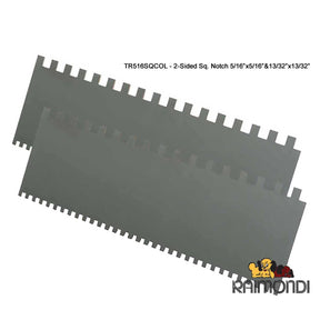 TR516SQCOL stainless steel replacement blade for large format tile installation