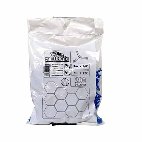 Raimondi Y Spacers for Hexagonal Tile 3mm - 200 Pack