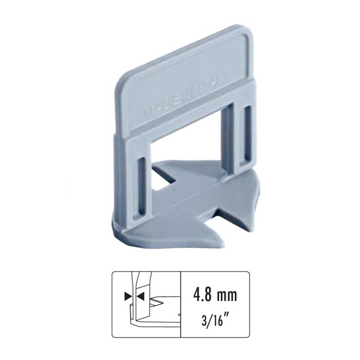 Raimondi Tile Leveling Lippage System RLS Spacers 4.8mm