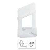 Raimondi RLS large tile leveling clips 1.5mm for thick porcelain tile installation