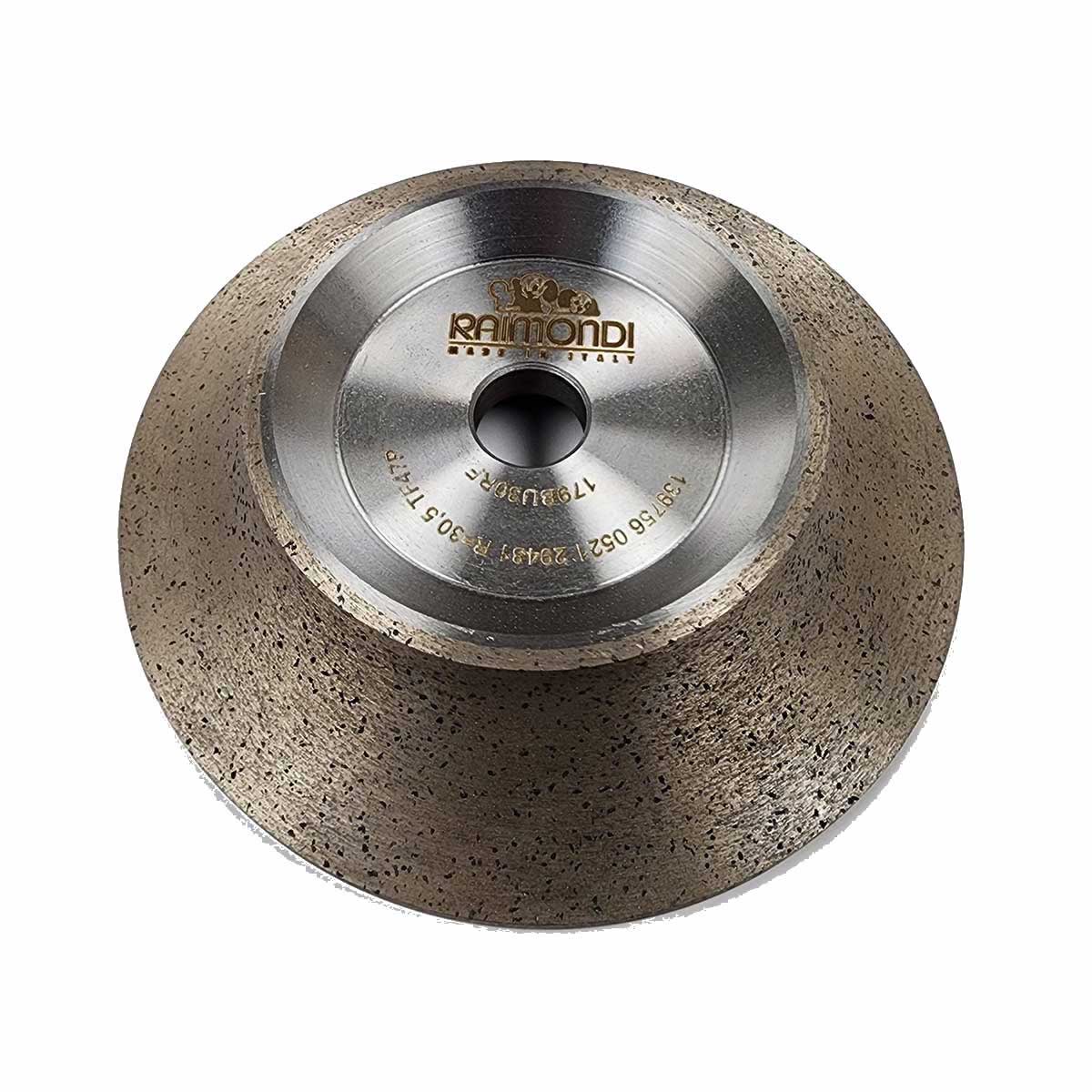 Raimondi Step 2 Milling Wheel 30mm Half bullnose - BDW114S2