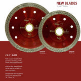 Two Raimondi Pro Mesh Multi-purpose Diamond Blades with specifications 