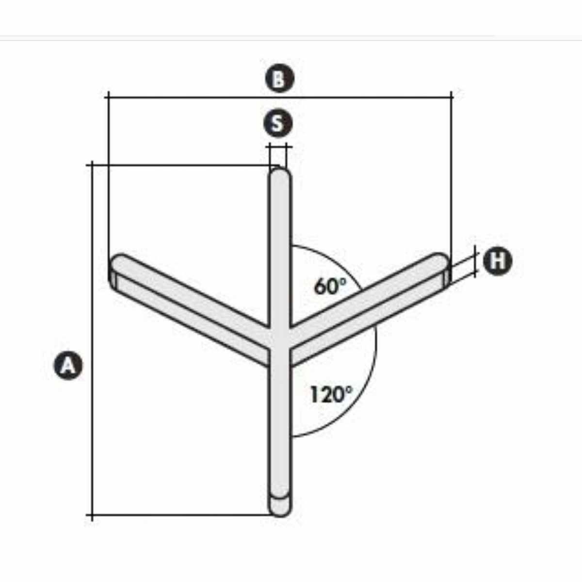 Raimondi X Spacers for Rhombus Tile 2mm - 200 Pack