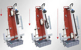 Raimondi Vertical Cut Wet Tile Saw LEM105