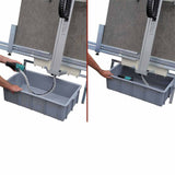 Raimondi Vertical Cut Wet Tile Saw Water Basin and Pump