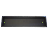 Recess-It Adjustable 16 x 72 ready-to-tile shower niche with straight flange