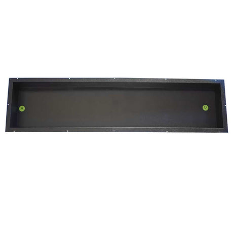 Recess-It Adjustable 16 x 72 ready-to-tile shower niche with straight flange