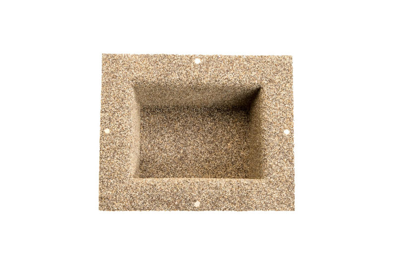 Recess-It Soap Dish Rectangle Ready to Tile by Innovis - 4 x 6