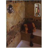 Recessed Shampoo Soap Porcelain Narrow - Stone