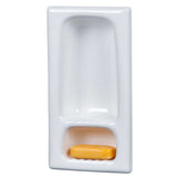 Recessed Shampoo Soap Porcelain Narrow - Stone