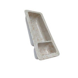Recessed Shampoo Soap Porcelain Narrow - Stone