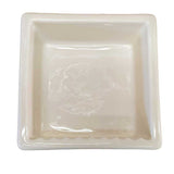 Recessed Shampoo Square Porcelain Biscuit Glossy