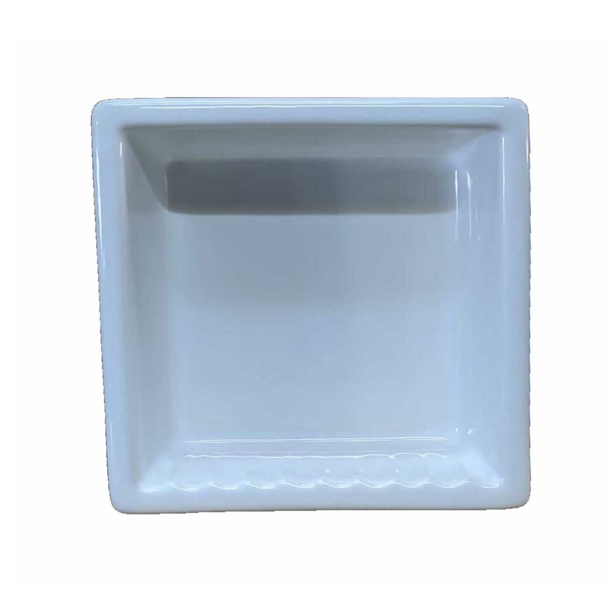 Recessed Shampoo Square Porcelain - Ice White