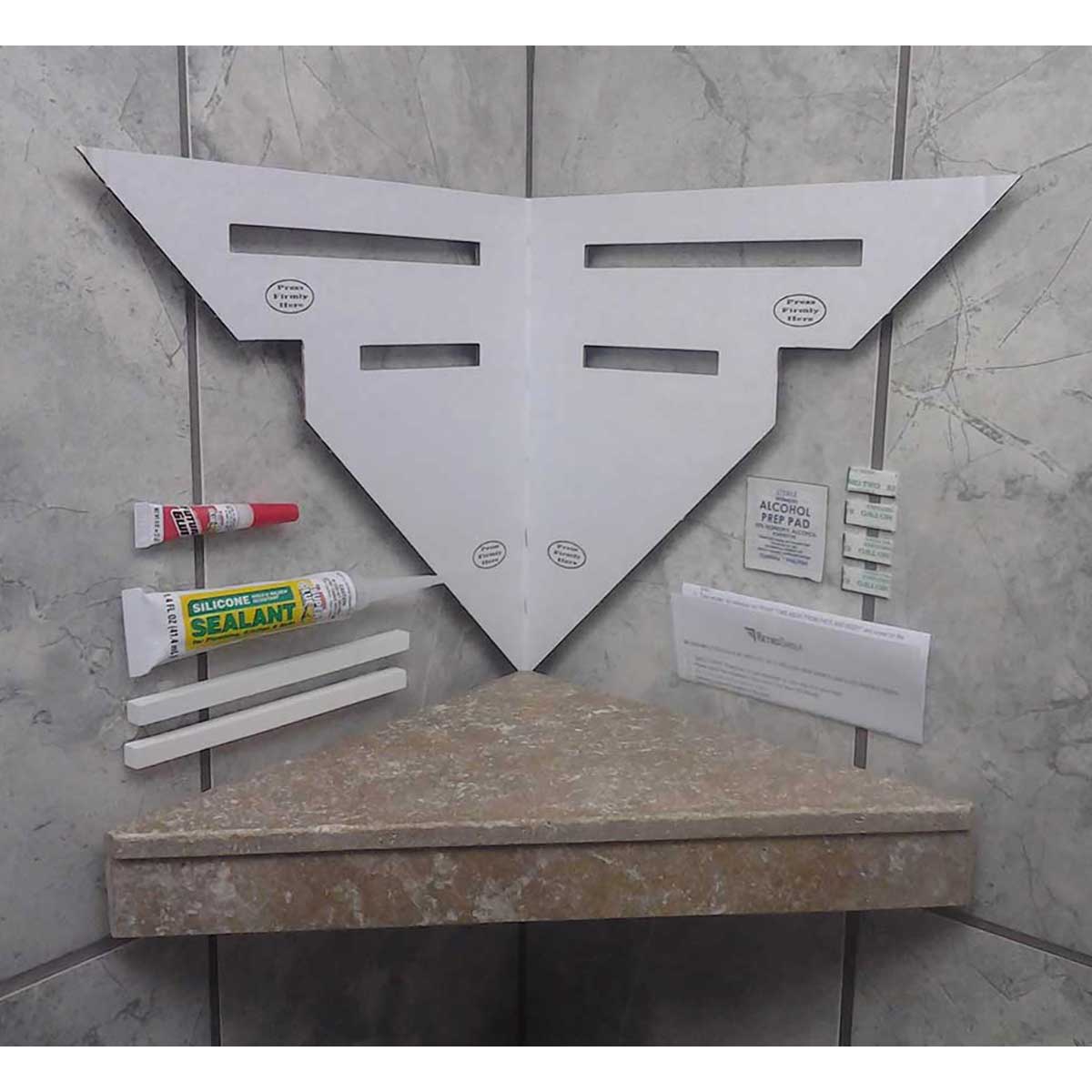 RetroShelf Tile Ready Retro Shelf