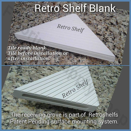 RetroShelf Tile Ready Retro Shelf