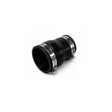 Flexible rubber reducing coupling with stainless steel clamps