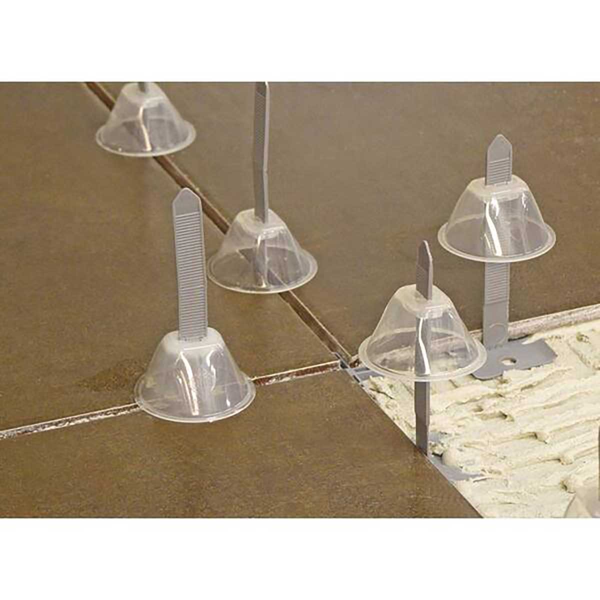 Rubi Tile Leveling System creating smooth lippage-free tile surfaces