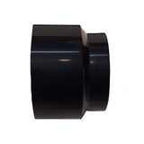 SereneDrains Plastic Reducer Coupling 1-1/2 in x 2 in ABS PVC DWV Pipe Fitting Adapter