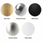 SereneDrains Triangle Shower Shelf 5 Finish Options
