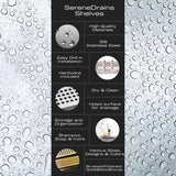 SereneDrains Shelf Stainless Steel - quality assurance brochure