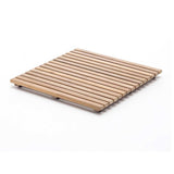 Grade A plantation teak bathroom floor mat