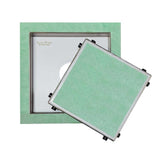 SereneDrains Square Shower Drain Invisible Hidden 6 inch