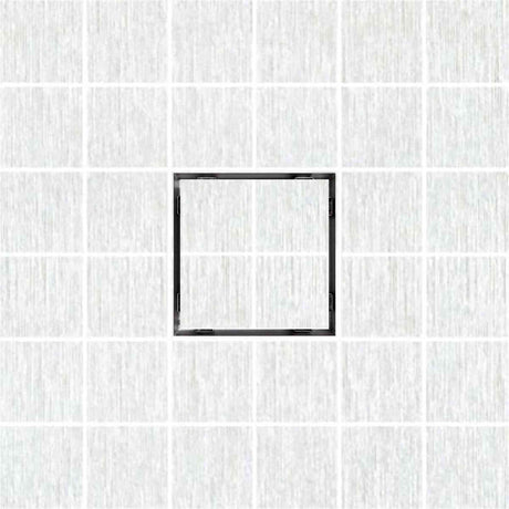 Serene Drains Square Shower Drain Invisible 6 Inch