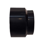 SereneDrains Plastic Reducer Coupling 1-1/2 in x 2 in ABS PVC DWV Pipe Fitting Adapter