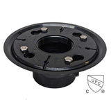 SereneDrains ABS 2 Inch Shower Drain Base for Linear Square Shower Drains No