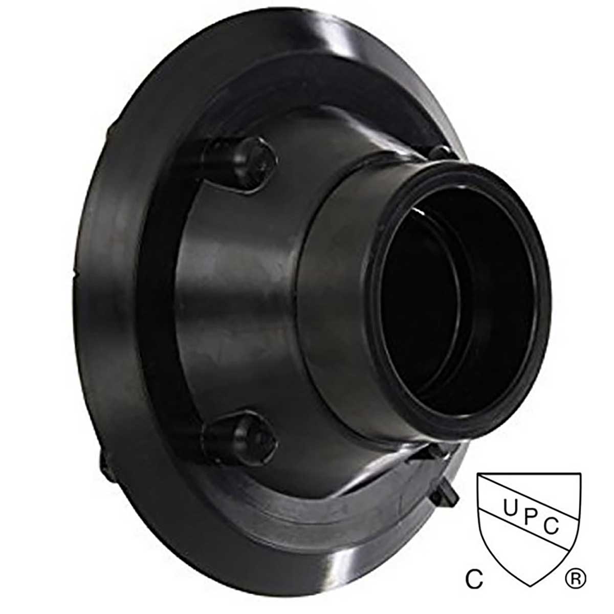 SereneDrains ABS 2 Inch Shower Drain Base for Linear Square Shower Drains