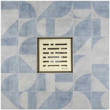 SereneDrains Square Shower Drain Broken Lane 4 Satin Gold