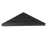 SereneDrains Triangle Shelf Stainless Steel - Matte Black 9