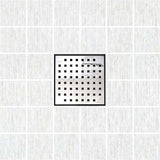 SereneDrains Square Shower Drain Traditional Square 6 PC