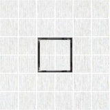 SereneDrains Square Shower Drain Tile Insert Brushed Stainless 4
