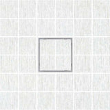 SereneDrains Square Shower Drain Tile Insert Matte White 5 Inch