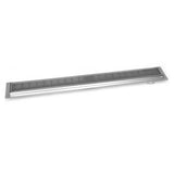 SereneDrains Linear Shower Drain Offset Outlet Linear Wedge - 47