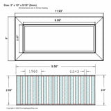 Chameleon Tile Vent Registers 3 x 10